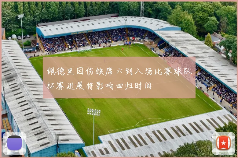 佩德里因伤缺席六到八场比赛球队杯赛进展将影响回归时间